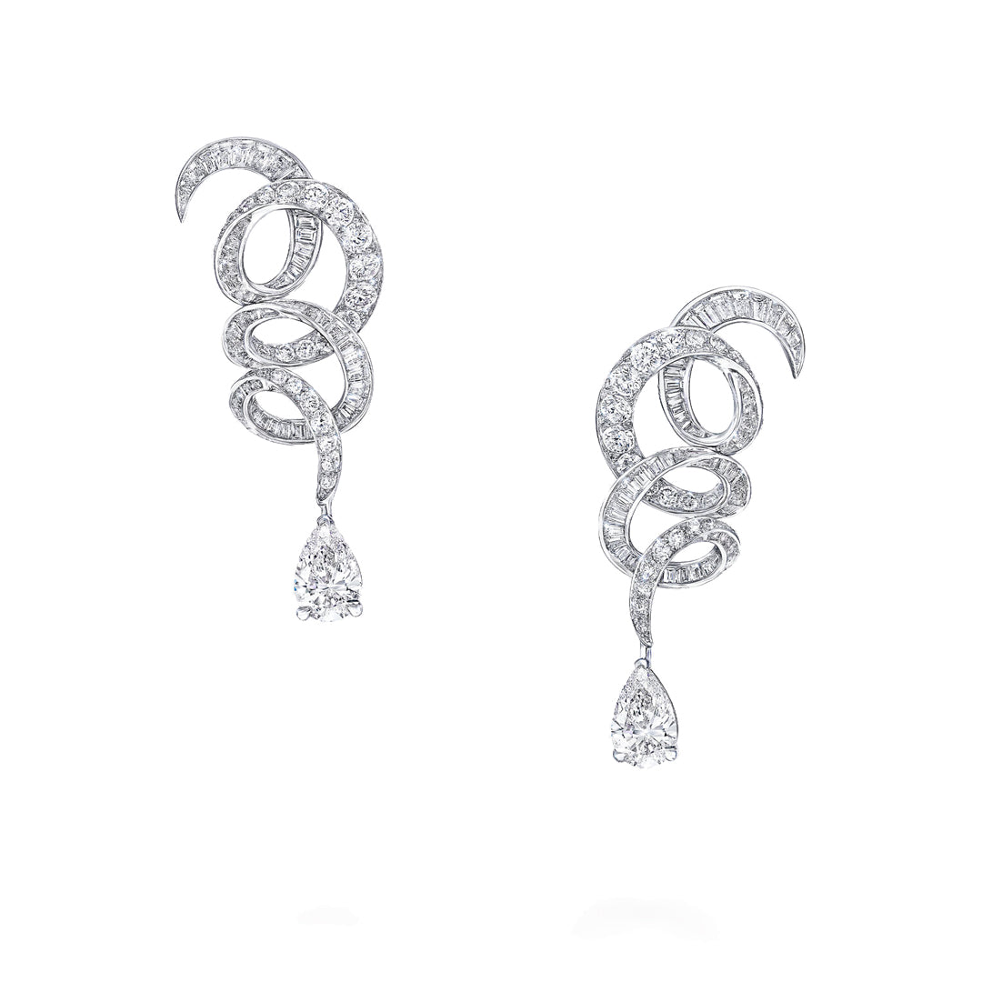 Inspired by Twombly Diamond Drop Earrings