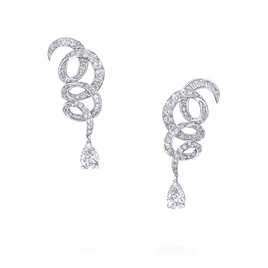 Inspired by Twombly Diamond Drop Earrings